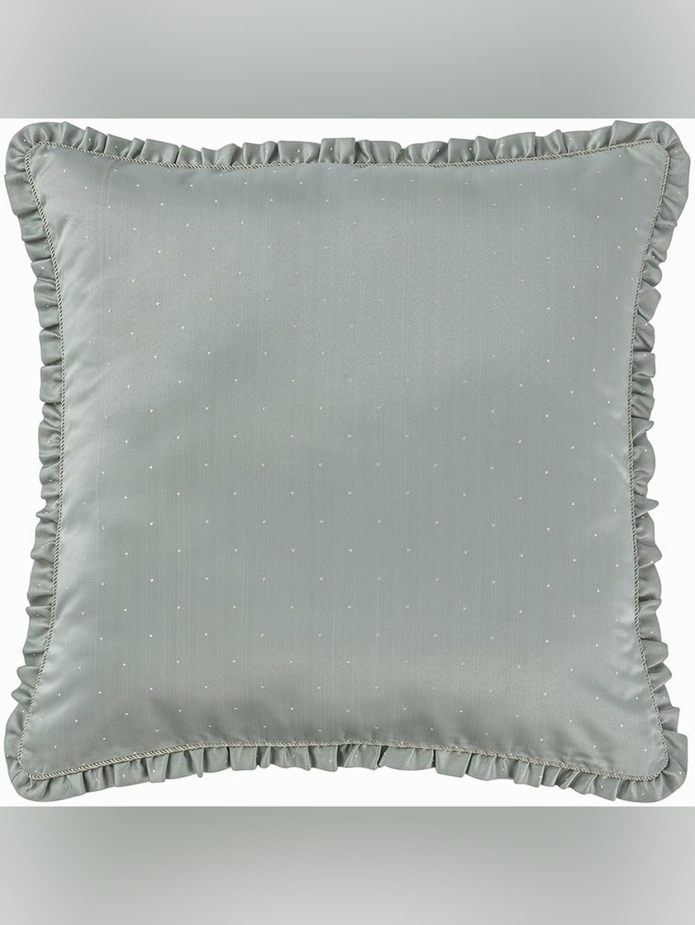 NEW Package Waterford MARQUIS BY WATERFORD Warren Euro Sham In Sage Green